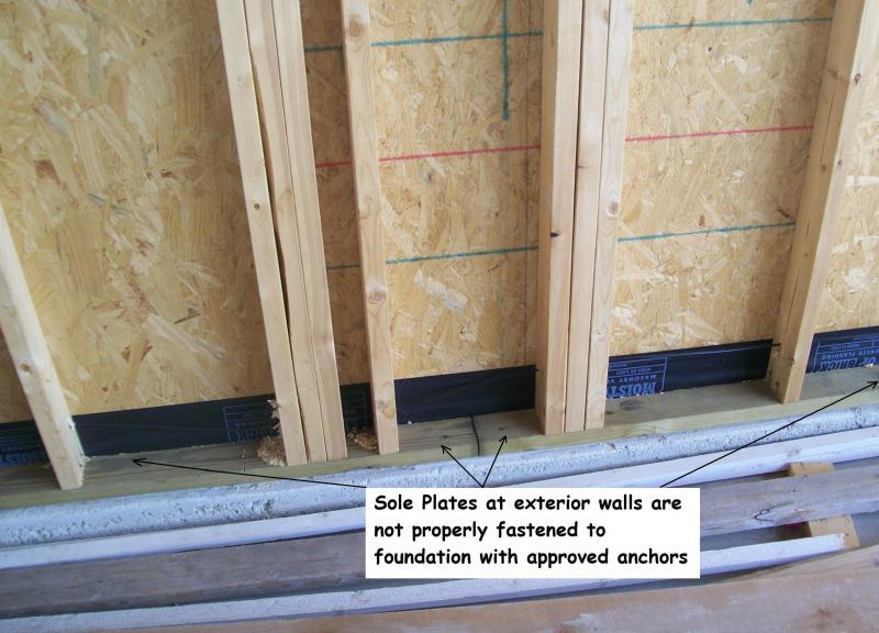 Sole plate anchors JWK Inspections