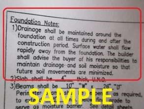 Foundation Grading Drainage Requirements San Antonio JWK Inspections