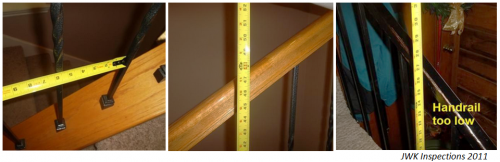 Stair Rail Requirements JWK Inspections San Antonio