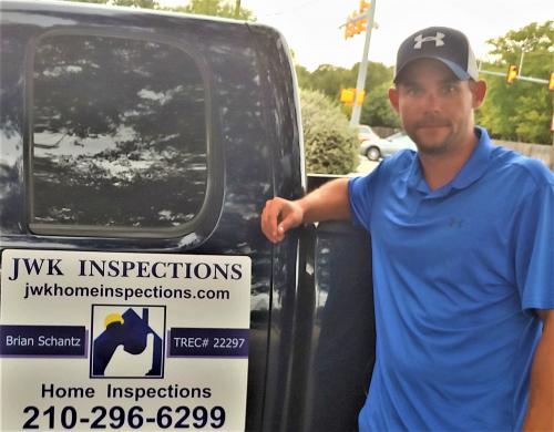 Brian Schantz JWK Inspections San Antonio Texas