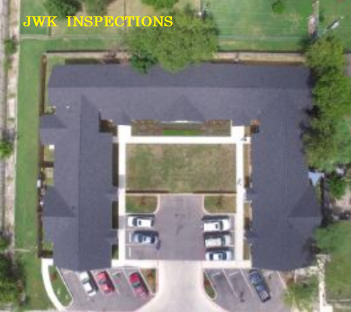 San Antonio Drone JWK Inspections Roof