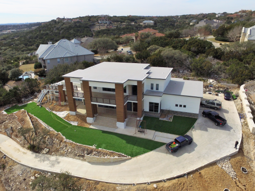 JWK Inspections & Consulting Drone View New Custom Home