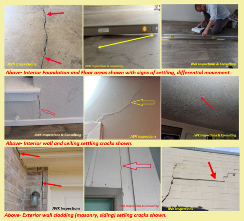 Foundation Structure Settling San Antonio JWK Inspections