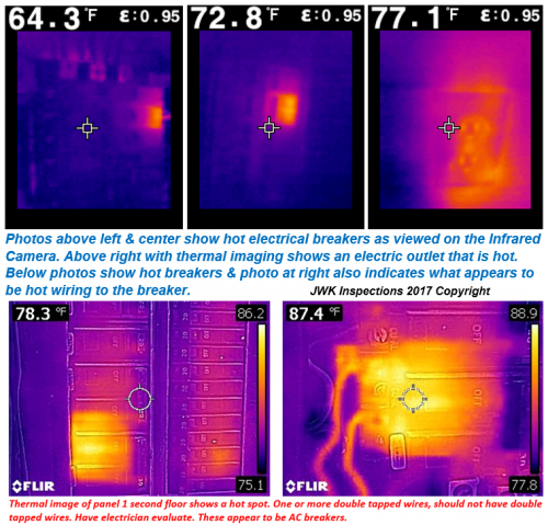 San Antonio TX Thermal Imaging Infrared Camera Electrical JWK Inspections