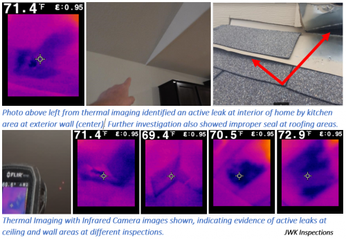 JWK Inspections Thermal Imaging Leaks Moisture Infrared Camera San Antonio