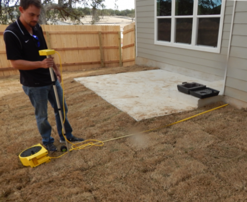 JWK Inspections Brian Schantz Zip Level Drainage Slope Survey