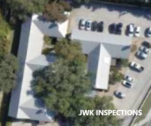 Drone JWK Inspections Metal Roof TX